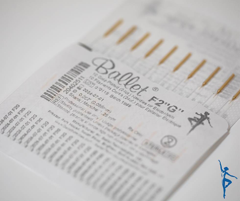 Ballet Gold Electrolysis Needles Instantronics